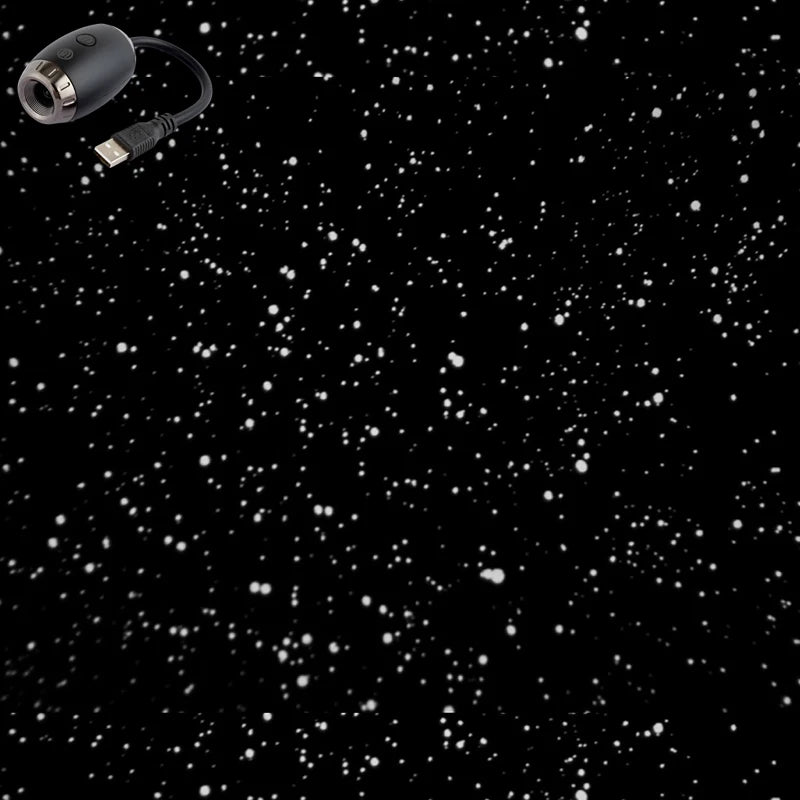 Proyector Galaxy USB con Luz Nocturna – Lámpara LED de Estrellas para Ambiente