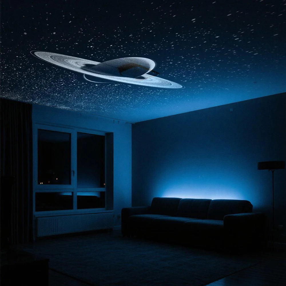 Proyector Galaxy USB con Luz Nocturna – Lámpara LED de Estrellas para Ambiente